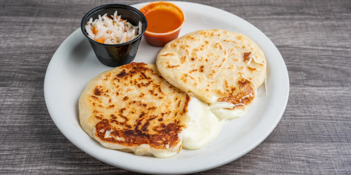 Pupusas de Lorocco Con Queso at Paraiso Latino Restaurant & Bakery in HERNDON, VA 20170 | YourMenu® Online Ordering