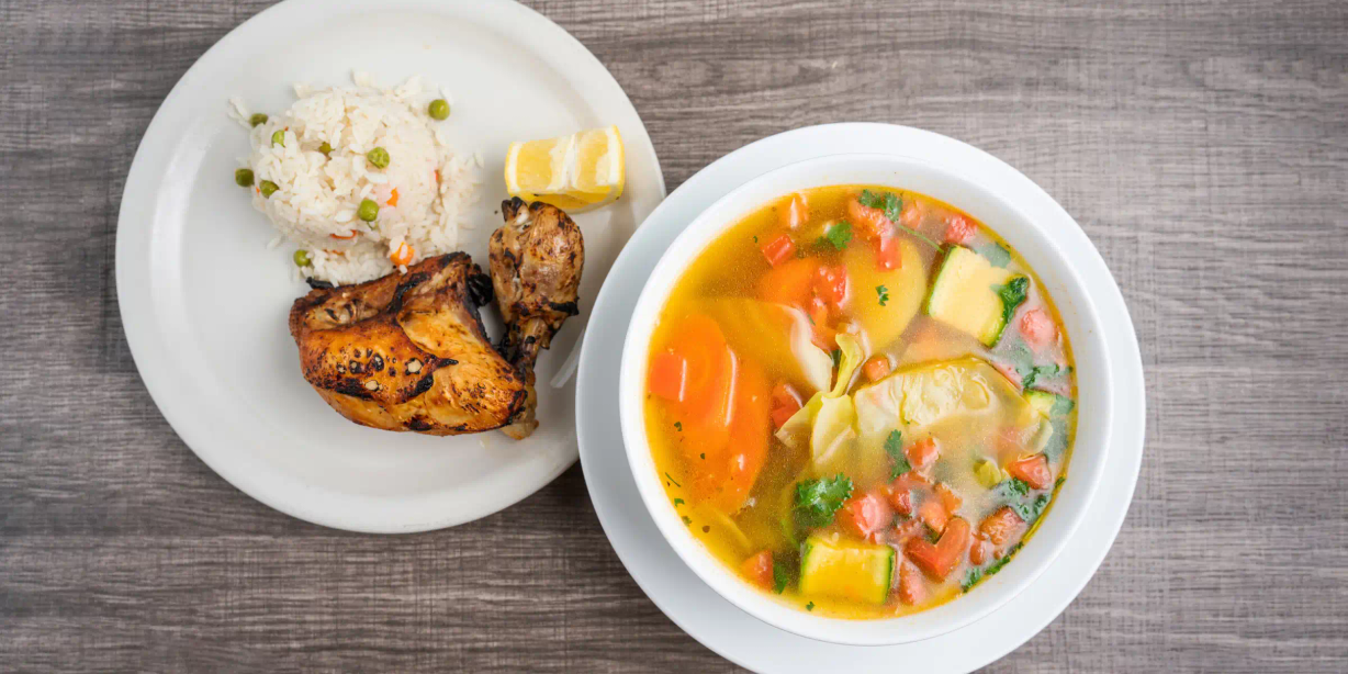 Sopa de Gallina India at Paraiso Latino Restaurant & Bakery in HERNDON, VA 20170 | YourMenu® Online Ordering