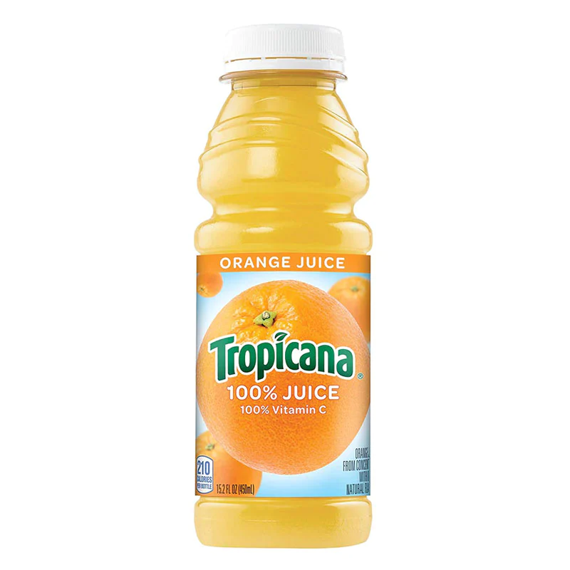 Tropicana Orange\Naranja 15oz at Paraiso Latino Restaurant & Bakery in HERNDON, VA 20170 | YourMenu® Online Ordering
