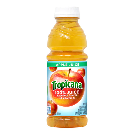 Tropicana Apple\Manzana Juice 15oz at Paraiso Latino Restaurant & Bakery in HERNDON, VA 20170 | YourMenu® Online Ordering