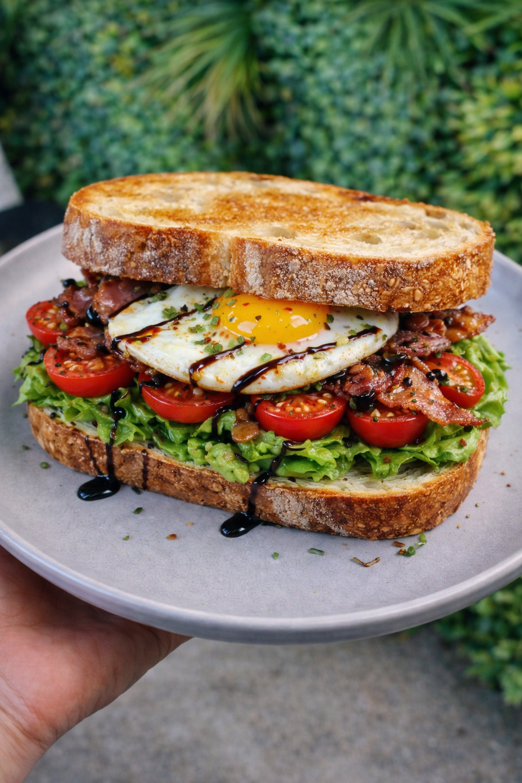 Avocado Bacon Warrior Sandwich at Gratefuel Cafe in Fort Lauderdale, FL 33308 | YourMenu® Online Ordering