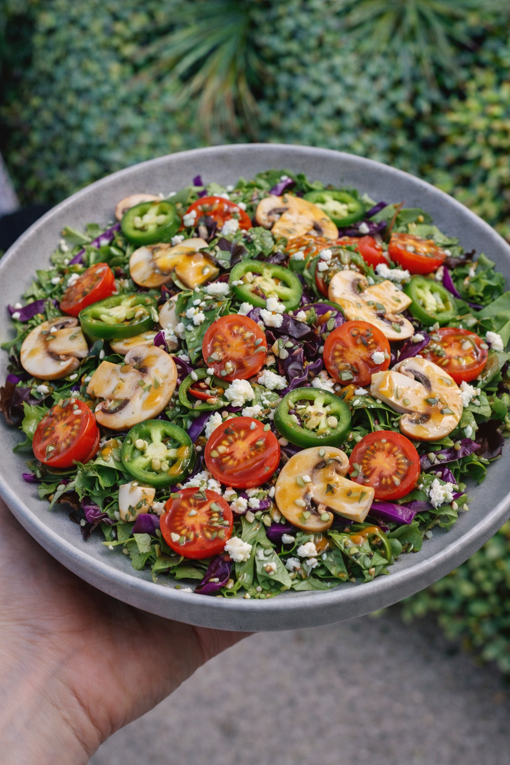 Spicy Honey Salad at Gratefuel Cafe in Fort Lauderdale, FL 33308 | YourMenu® Online Ordering