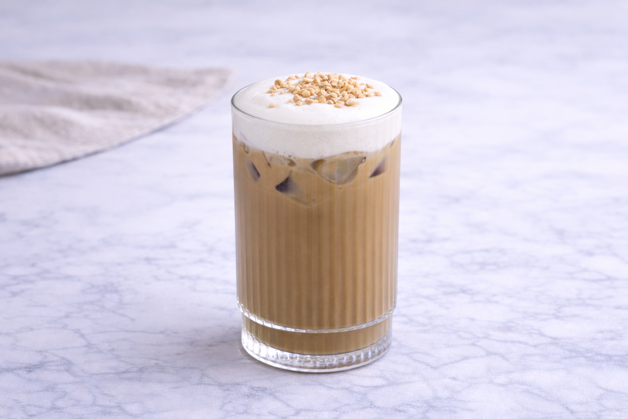 Almond Butter Latte at Gratefuel Cafe in Fort Lauderdale, FL 33308 | YourMenu® Online Ordering