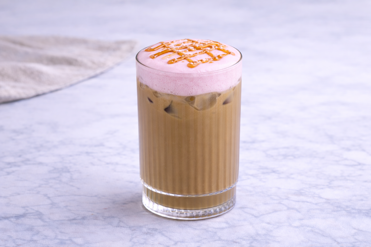 Salted Caramel Latte at Gratefuel Cafe in Fort Lauderdale, FL 33308 | YourMenu® Online Ordering