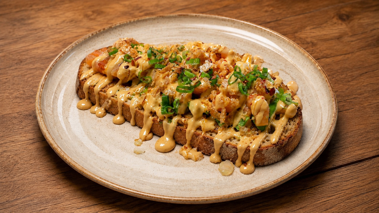 Salmon Tartare Toast at Gratefuel Cafe in Fort Lauderdale, FL 33308 | YourMenu® Online Ordering