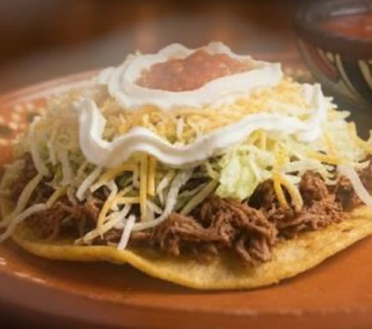 Tostada Supreme at Taco Pancho Cape Coral in Cape Coral, FL 33991 | YourMenu® Online Ordering