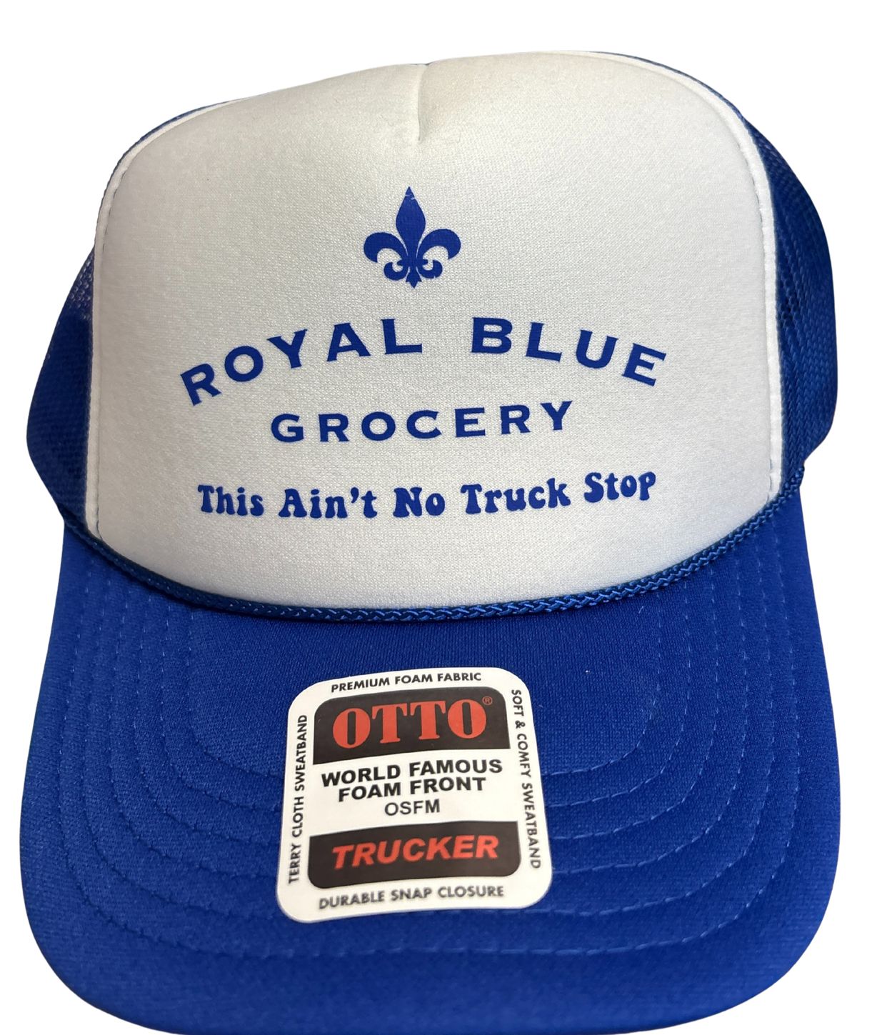 RBG Foam Trucker Hat at Royal Blue Grocery 360 in AUSTIN, TX 78701 | YourMenu® Online Ordering