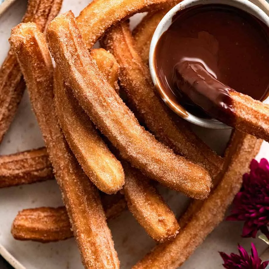 Churros con Cajeta at Sabor Azteca Restaurant in Gaithersburg, MD 20877 | YourMenu® Online Ordering