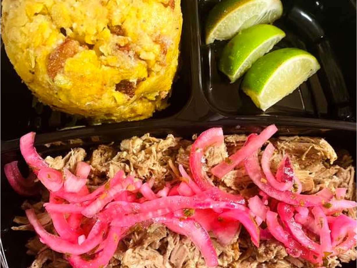 Mofongo Chuleta de Cerdo at Bohio Latin Flavors in Margate, FL 33063 | YourMenu® Online Ordering