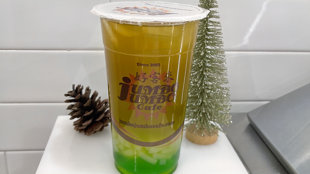 Lychee Apple Green Tea at Jumbo Jumbo Chicken & Tea in Ellicott City, MD 21042 | YourMenu® Online Ordering