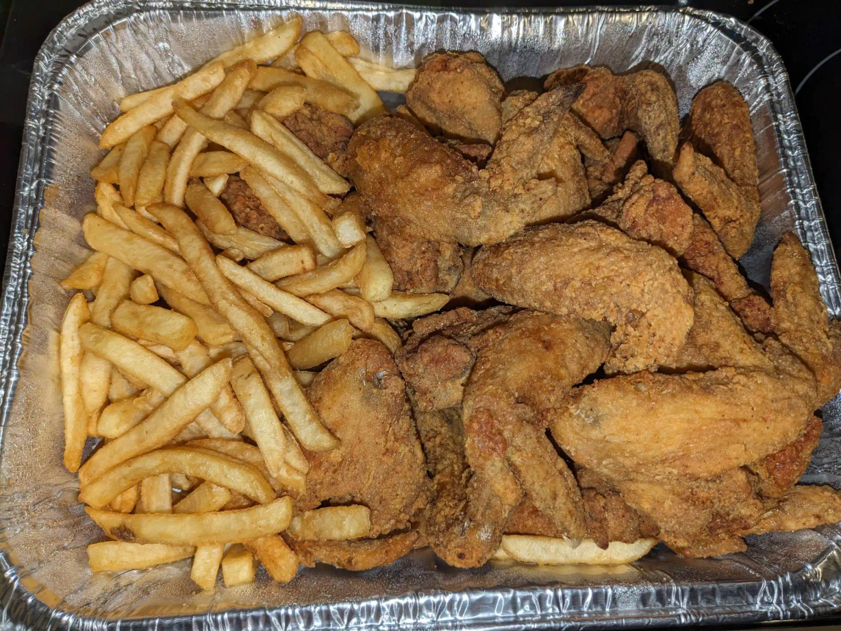 20 Party Wings at Bobby's Fish and Chicken in Cincinnati, OH 45211 | YourMenu® Online Ordering