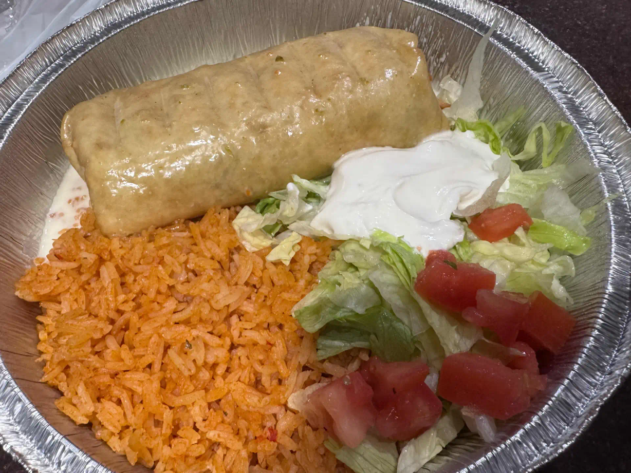Tex Chimichangas at Los Primos Restaurant in Hagerstown, MD 21742 | YourMenu® Online Ordering