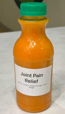 Joint Pain Reliever Juice at GREEN LEAF CAFE  in Florence, SC 29501-3904 | YourMenu® Online Ordering