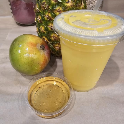 Mango Pineapple Smoothie at GREEN LEAF CAFE  in Florence, SC 29501-3904 | YourMenu® Online Ordering