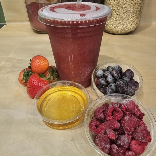 Mixed Berry Smoothie at GREEN LEAF CAFE  in Florence, SC 29501-3904 | YourMenu® Online Ordering