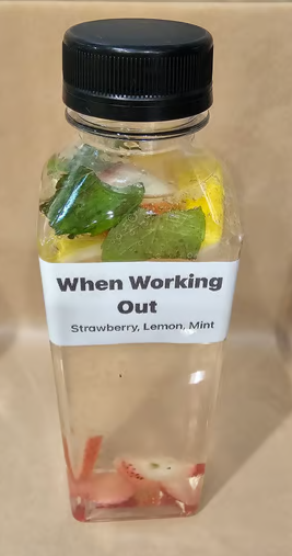When Working Out Infused Water at GREEN LEAF CAFE  in Florence, SC 29501-3904 | YourMenu® Online Ordering