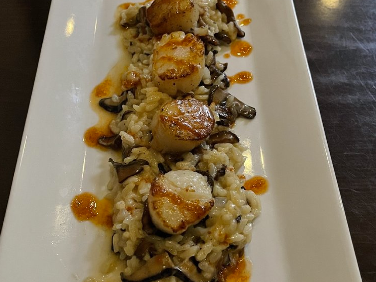 Mushroom Risotto Entree at Persimmon Restaurant in CHEVY CHASE, MD 20815 | YourMenu® Online Ordering