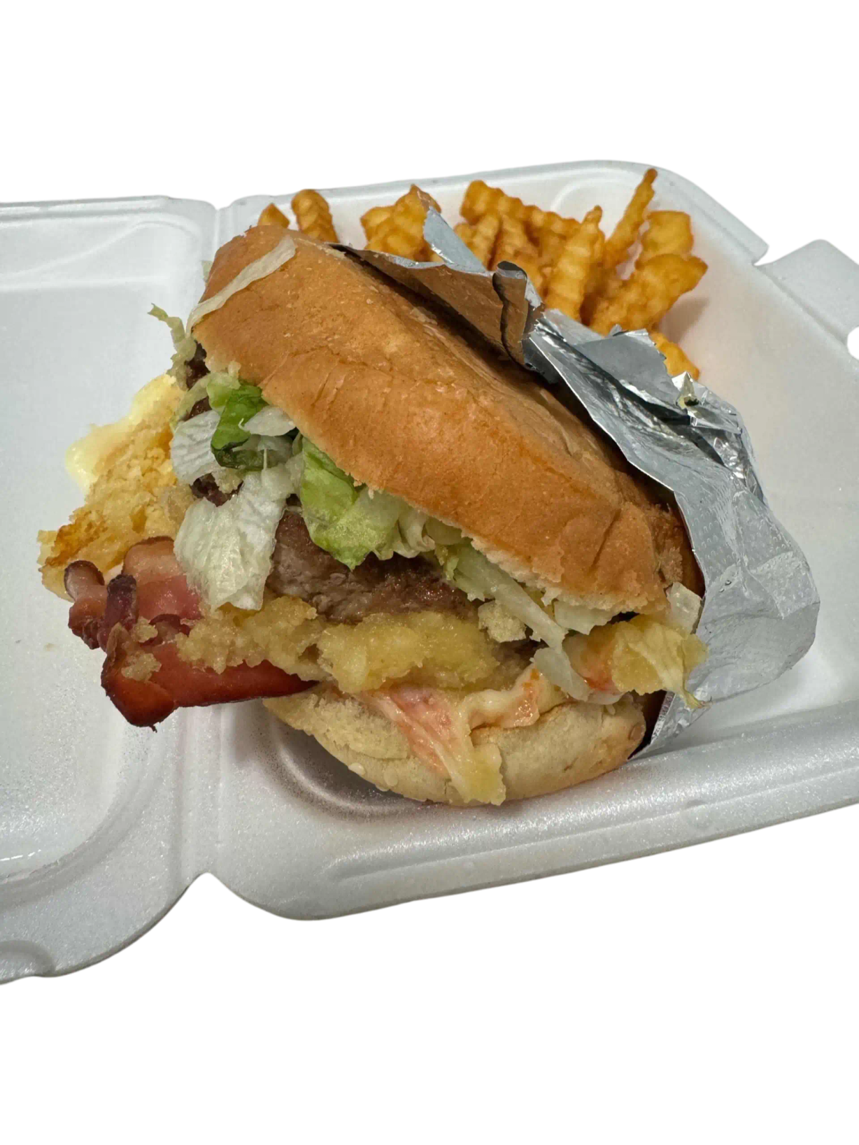Hamburguesa Combo at Mi Sandwich Cubano in Hialeah, FL 33016 | YourMenu® Online Ordering