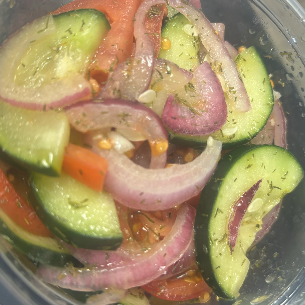 Cucumber Tomato Salad at ELife Restaurant Catering in CAPITOL HEIGHTS, MD 20743 | YourMenu® Online Ordering