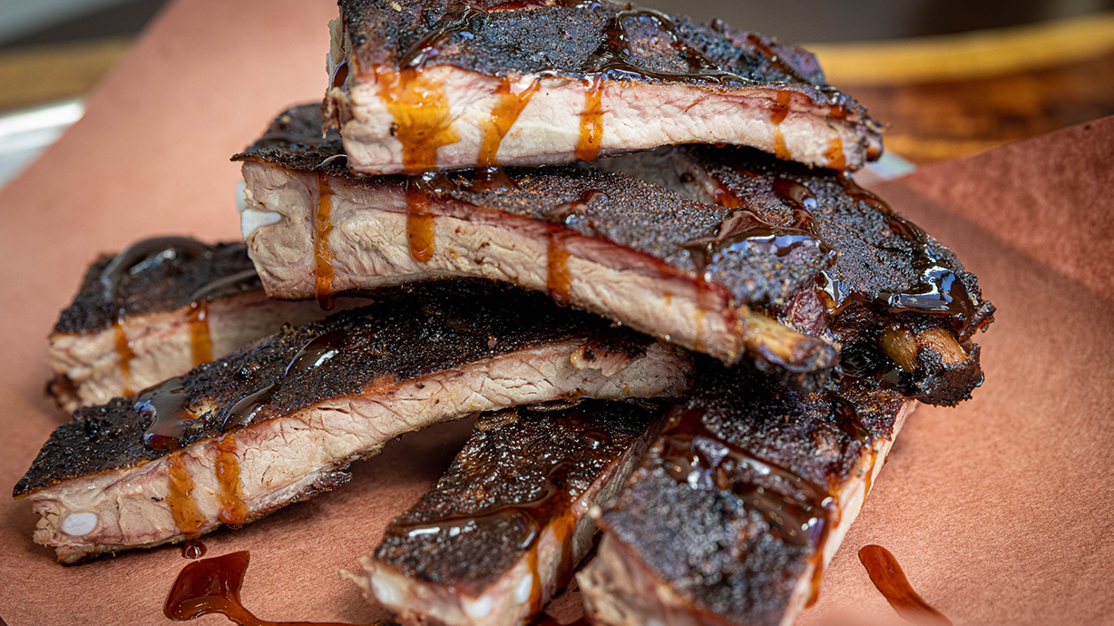 Full Slab Of Ribs(12 Rib Bones) at Earnest B's BBQ in Frisco, TX 75033 | YourMenu® Online Ordering