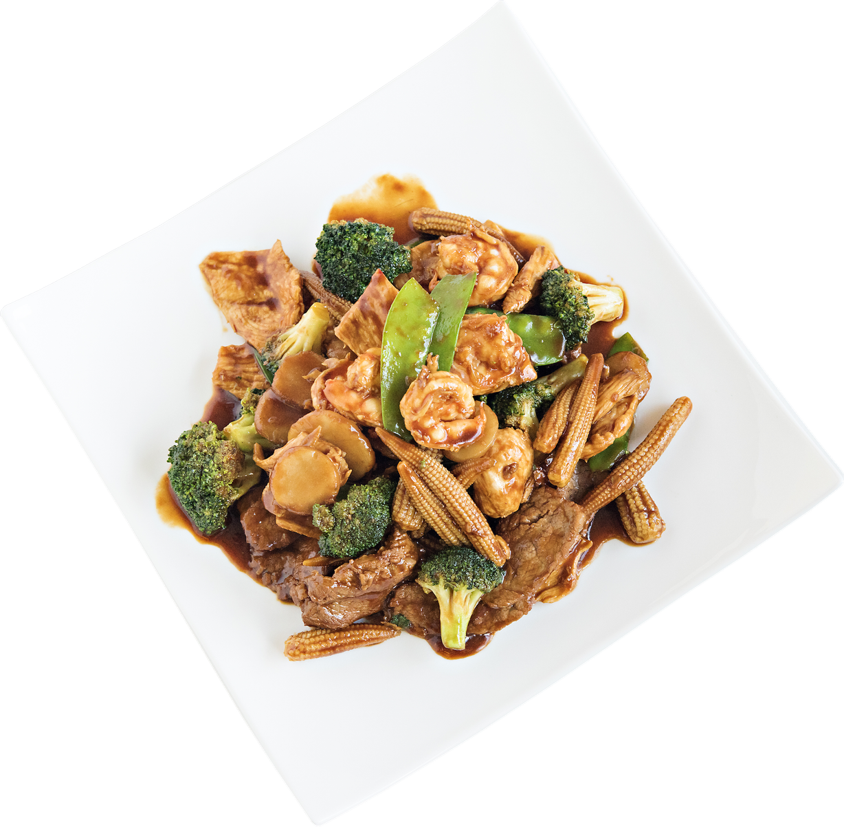 O4. Triple Delight at PEKING EXPRESS OF VIENNA in VIENNA, VA 22180 | YourMenu® Online Ordering