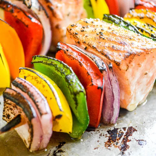 9.Salmon & Veggies at Famous Kabobs - Gaithersburg in Gaithersburg, MD 20879 | YourMenu® Online Ordering