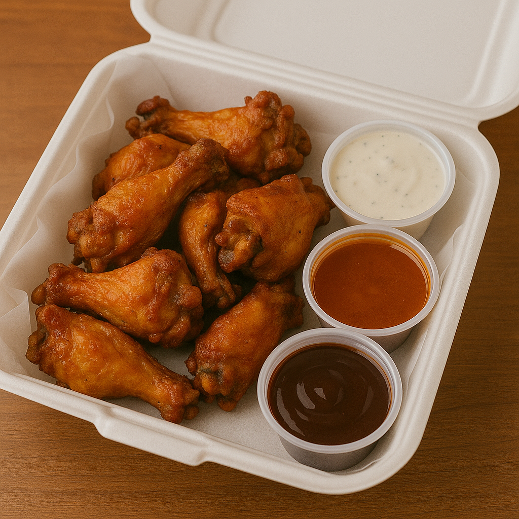 Chicken Wings at Deeplicius Pizza in Coral Gables, FL 33134 | YourMenu® Online Ordering