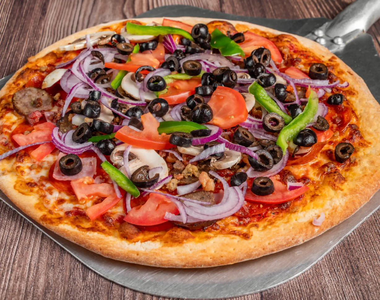 Supreme Pizza (24") at Deeplicius Pizza in Coral Gables, FL 33134 | YourMenu® Online Ordering