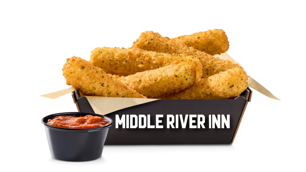 Mozzarella Sticks (6pcs) at Middle River Inn Sports Bar & Grill in Middle River, MD 21220 | YourMenu® Online Ordering