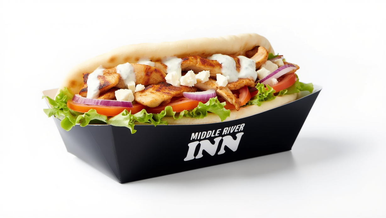 Chicken Gyro at Middle River Inn Sports Bar & Grill in Middle River, MD 21220 | YourMenu® Online Ordering