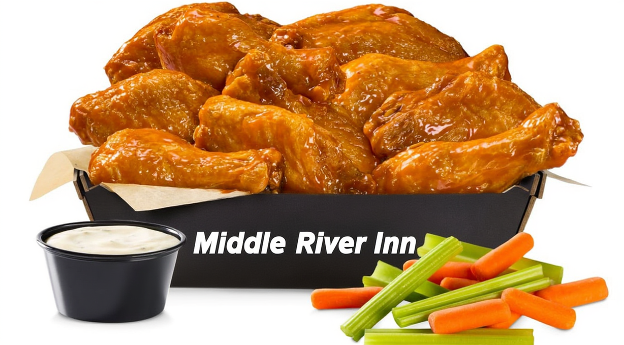 6 Wings at Middle River Inn Sports Bar & Grill in Middle River, MD 21220 | YourMenu® Online Ordering