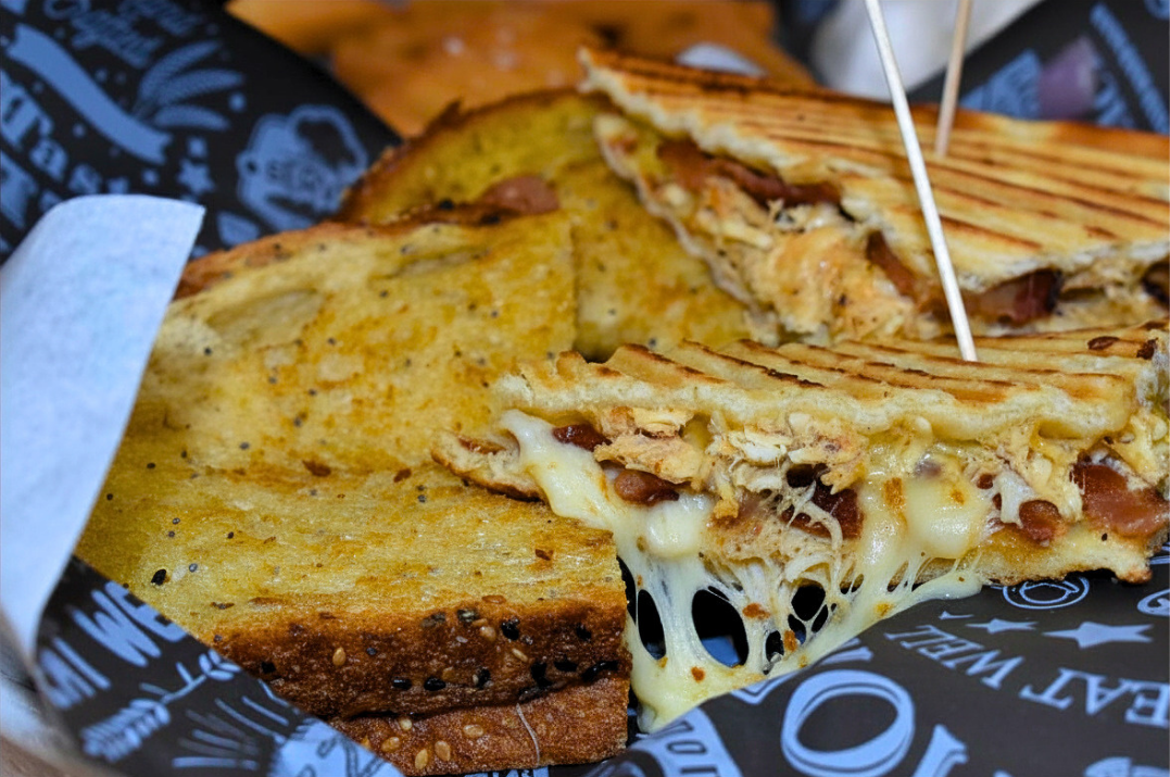 Chicken Bacon Ranch Panini at Old School Cofé in Vinton, OH 45686 | YourMenu® Online Ordering