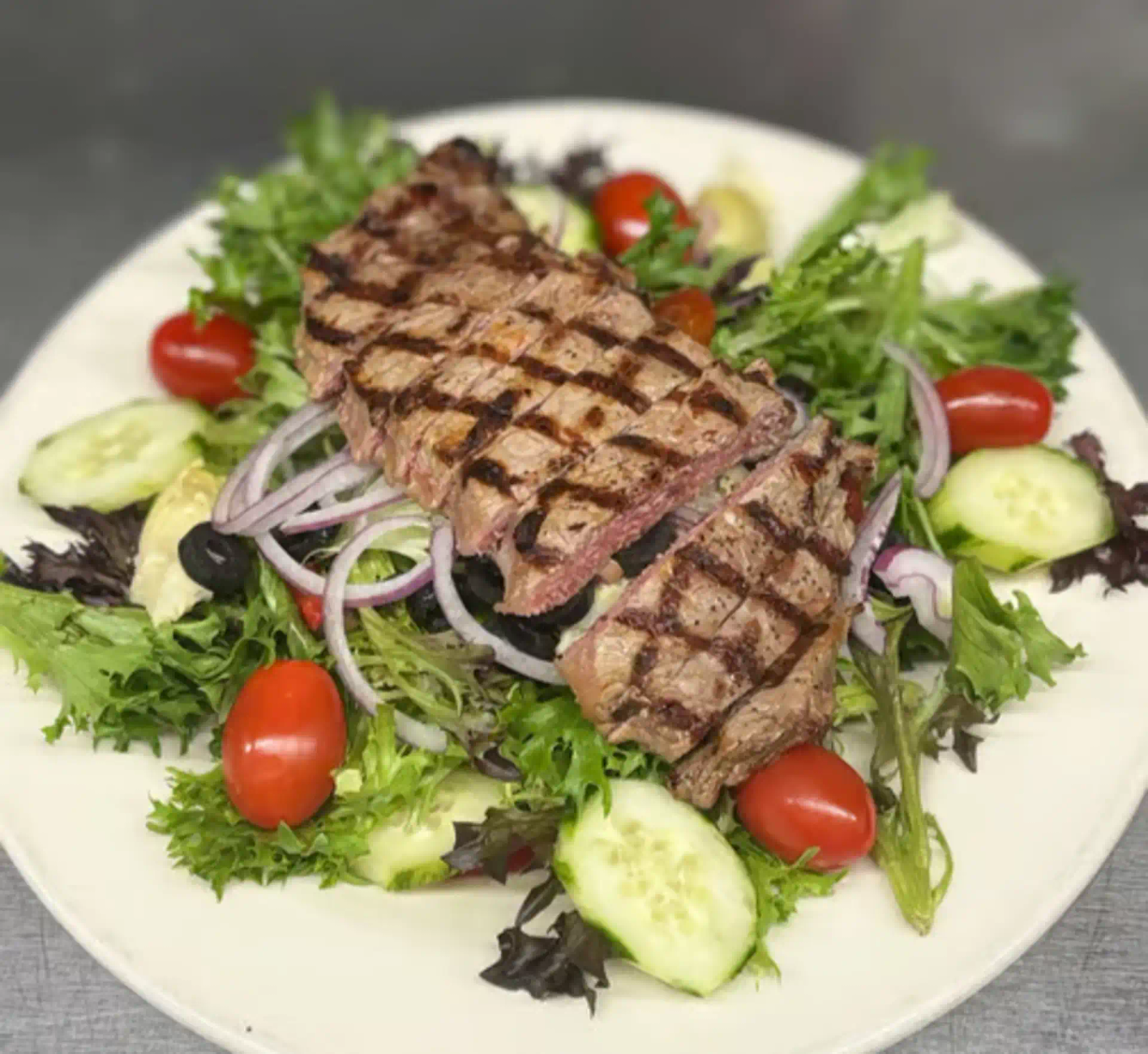 NY Strip Salad at Aldini's Restaurant in Monroe, CT 06468 | YourMenu® Online Ordering