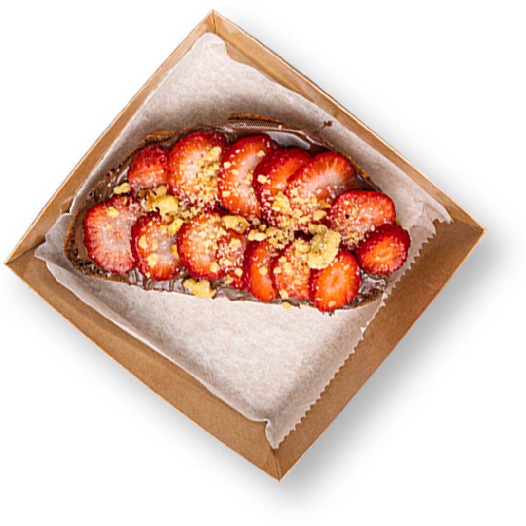 Strawberry Toast at The Spruce Juice & Eats - Key Biscayne in Key Biscayne, FL 33149 | YourMenu® Online Ordering