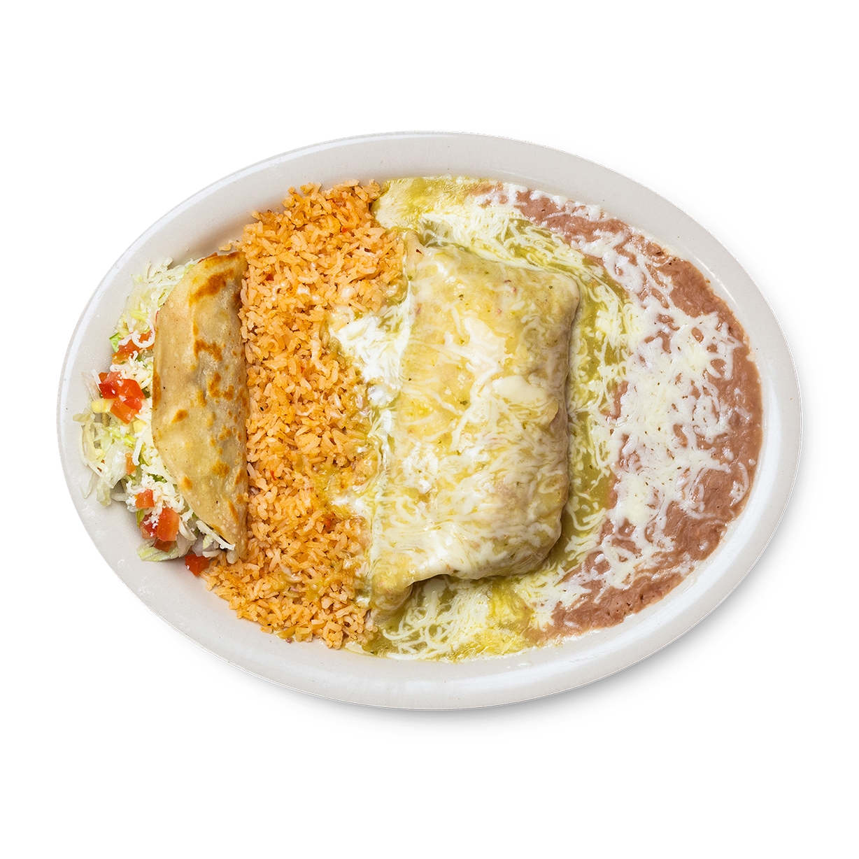 #5 Small Burrito & Taco at Ricardo's Mexican Restaurant in Brigham City, UT 84302-2528 | YourMenu® Online Ordering