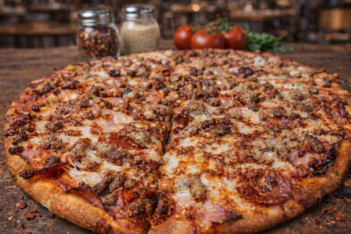 Lg Meatlovers at Moxee Pizza in Moxee, WA 98936 | YourMenu® Online Ordering