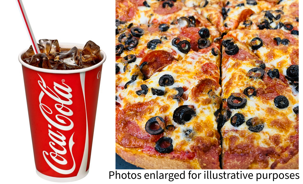 Personal 2Topping + 21oz fountain at Moxee Pizza  in Moxee, WA 98936 | YourMenu® Online Ordering