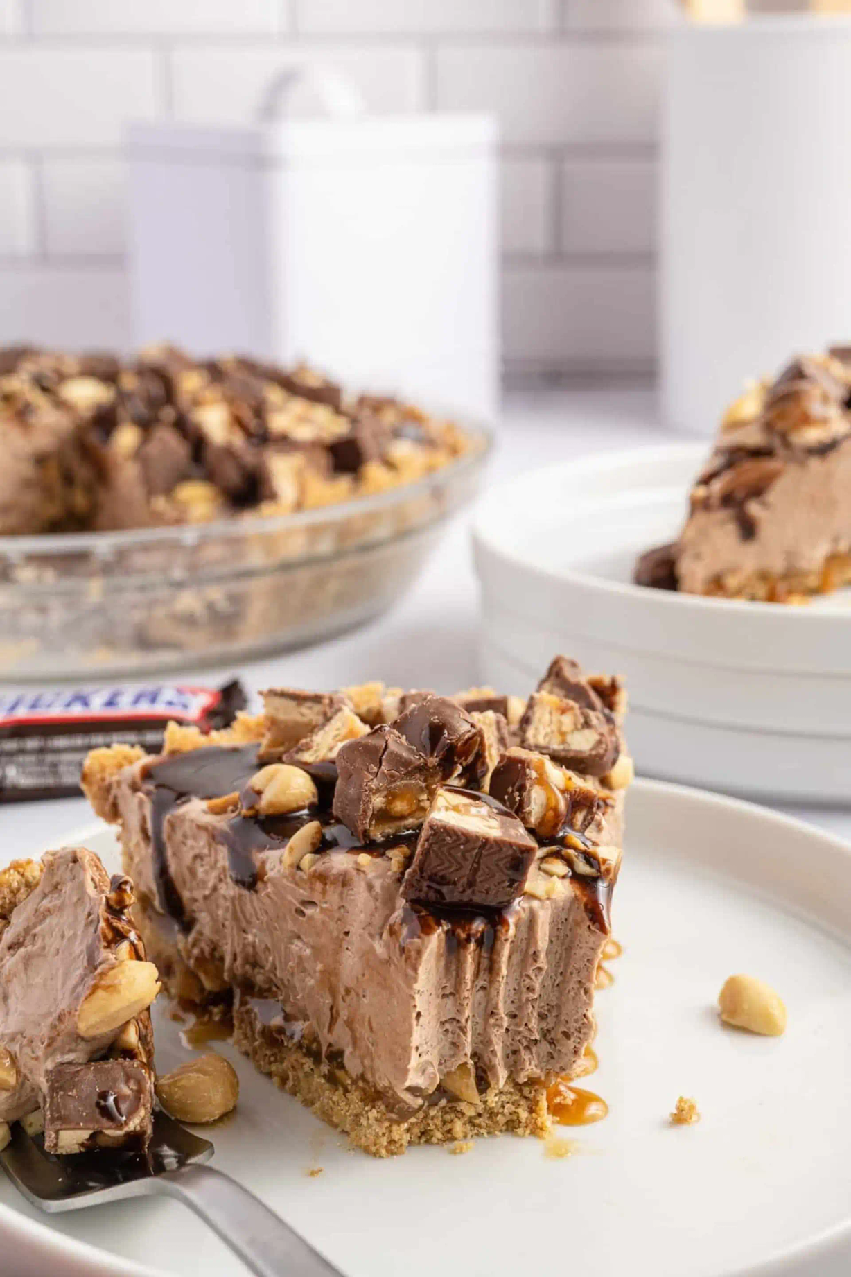 Peanut Butter Snickers Pie at TENDERS UCF in Orlando, FL 32817 | YourMenu® Online Ordering