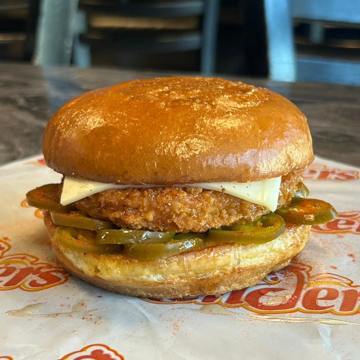 Honey Jalapeño Chicken Fillet Sandwich at TENDERS UCF in Orlando, FL 32817 | YourMenu® Online Ordering