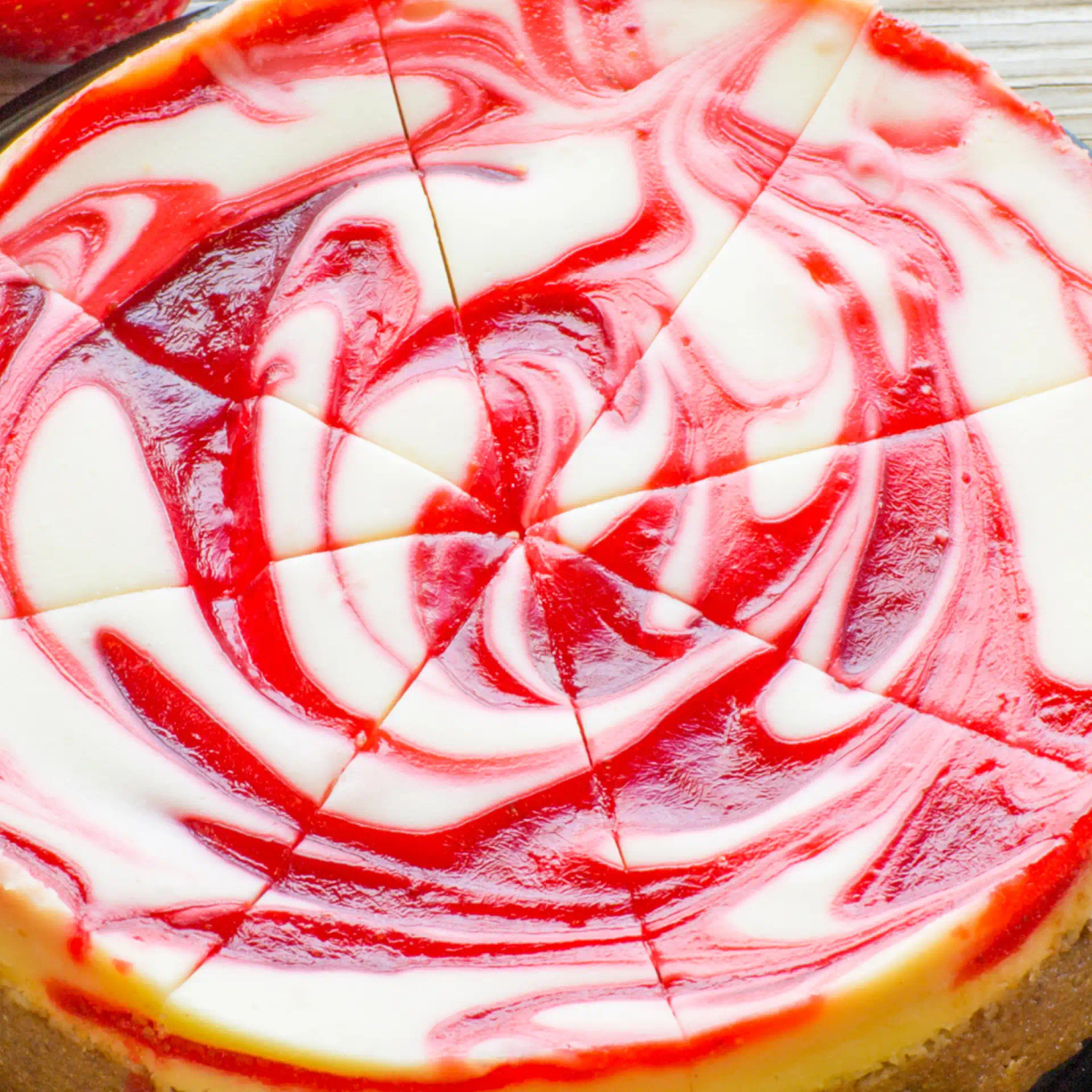 Strawberry Swirl cheesecake slice at TENDERS UCF in Orlando, FL 32817 | YourMenu® Online Ordering