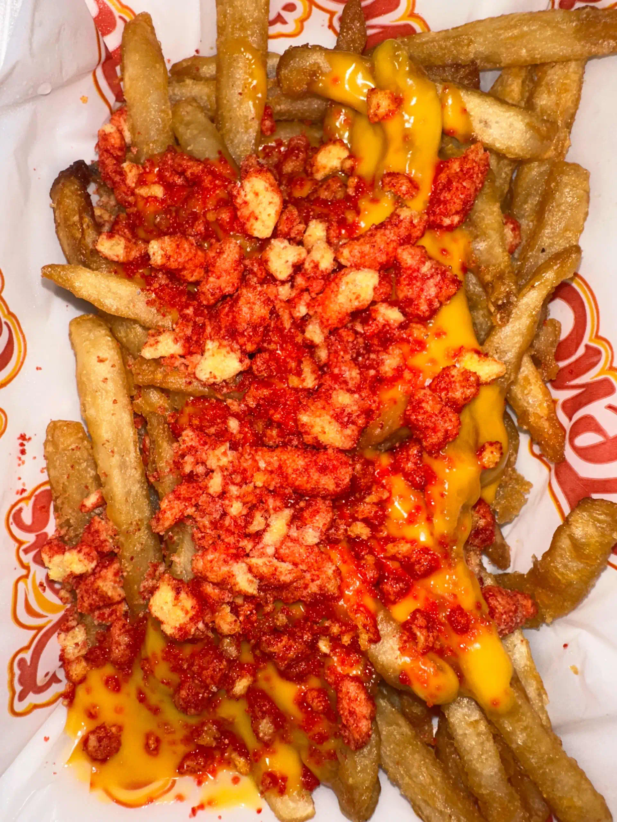 large Hot Cheetos Cheese Fries at TENDERS UCF in Orlando, FL 32817 | YourMenu® Online Ordering