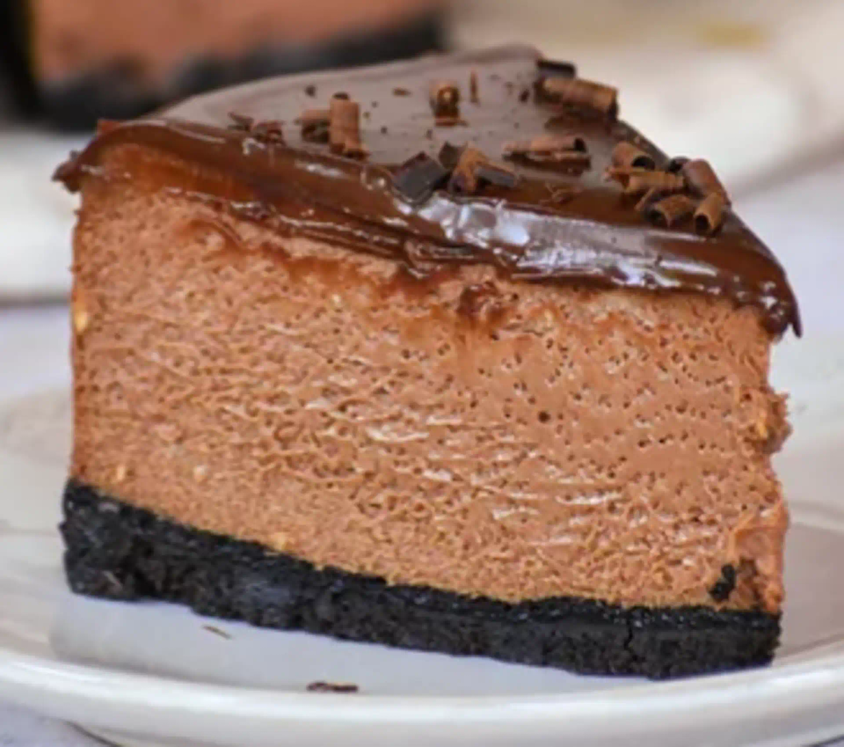Chocolate mousse cheese cake slice at TENDERS UCF in Orlando, FL 32817 | YourMenu® Online Ordering
