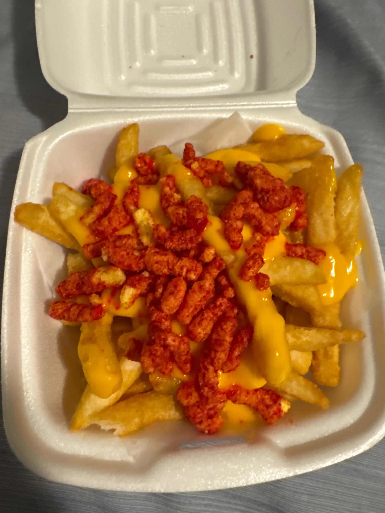 Regular Hot Cheetos Cheese Fries at TENDERS UCF in Orlando, FL 32817 | YourMenu® Online Ordering