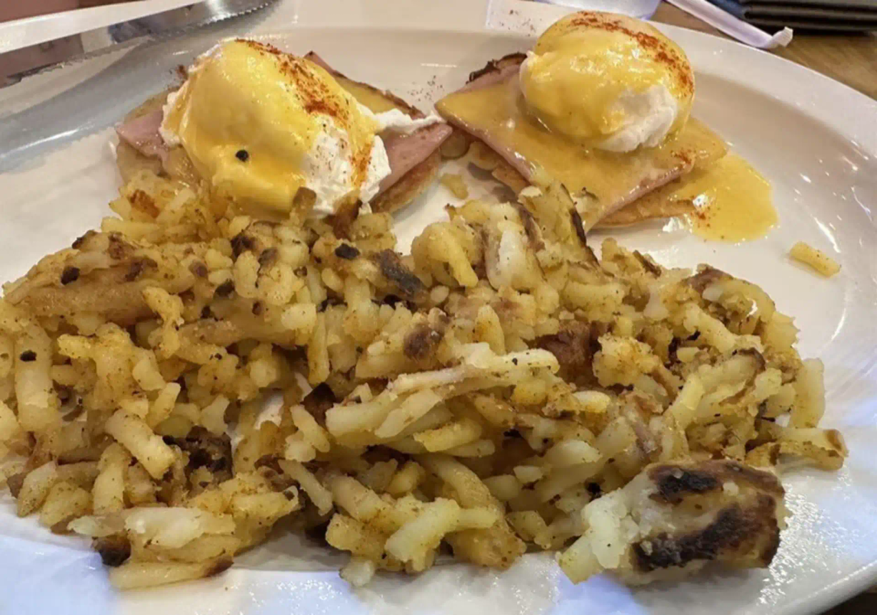 Eggs Benedict at Rise Cafe - Mooresville in Mooresville, NC 28115 | YourMenu® Online Ordering