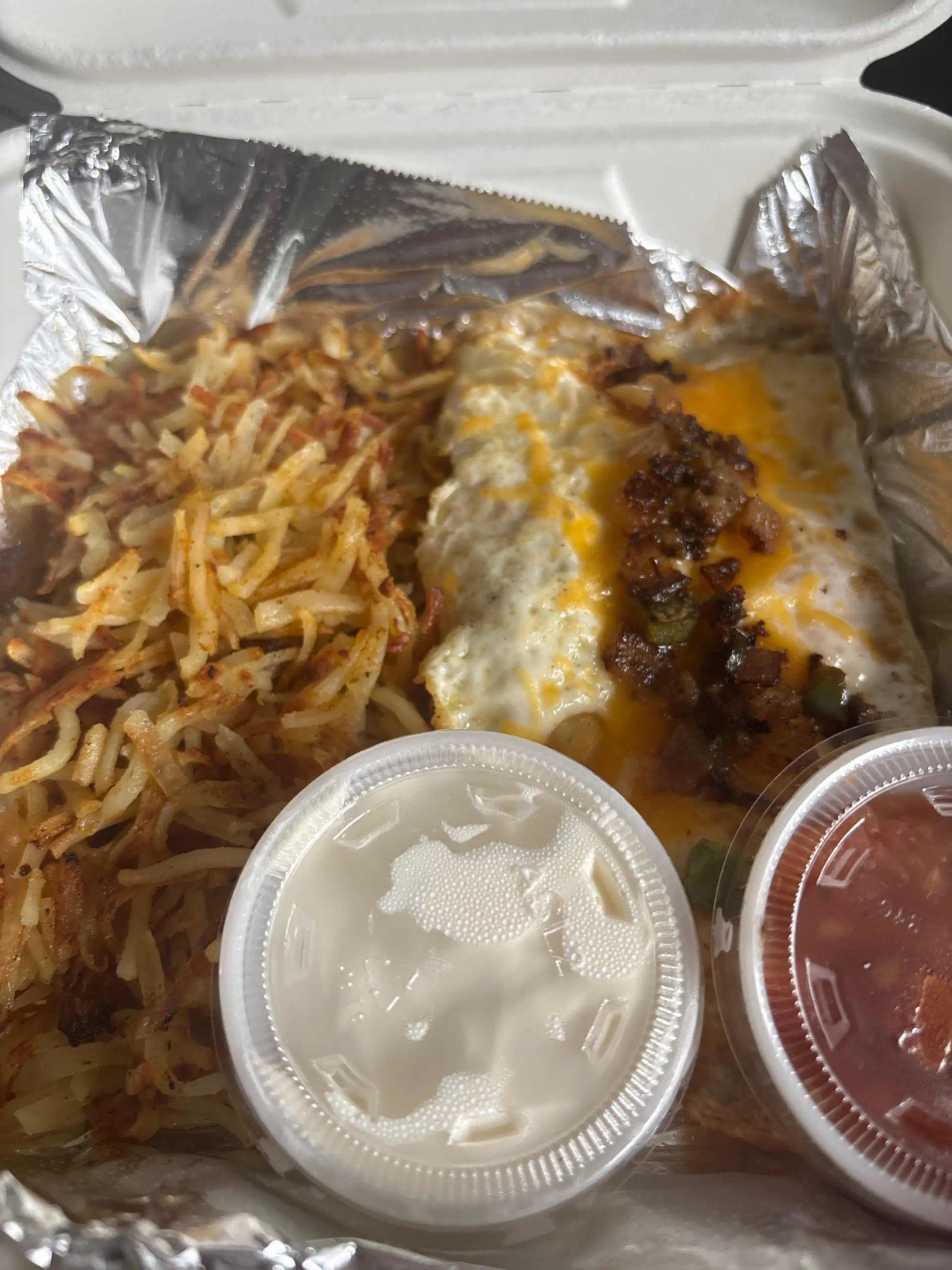 Southern Omelette at Rise Cafe - Mooresville in Mooresville, NC 28115 | YourMenu® Online Ordering