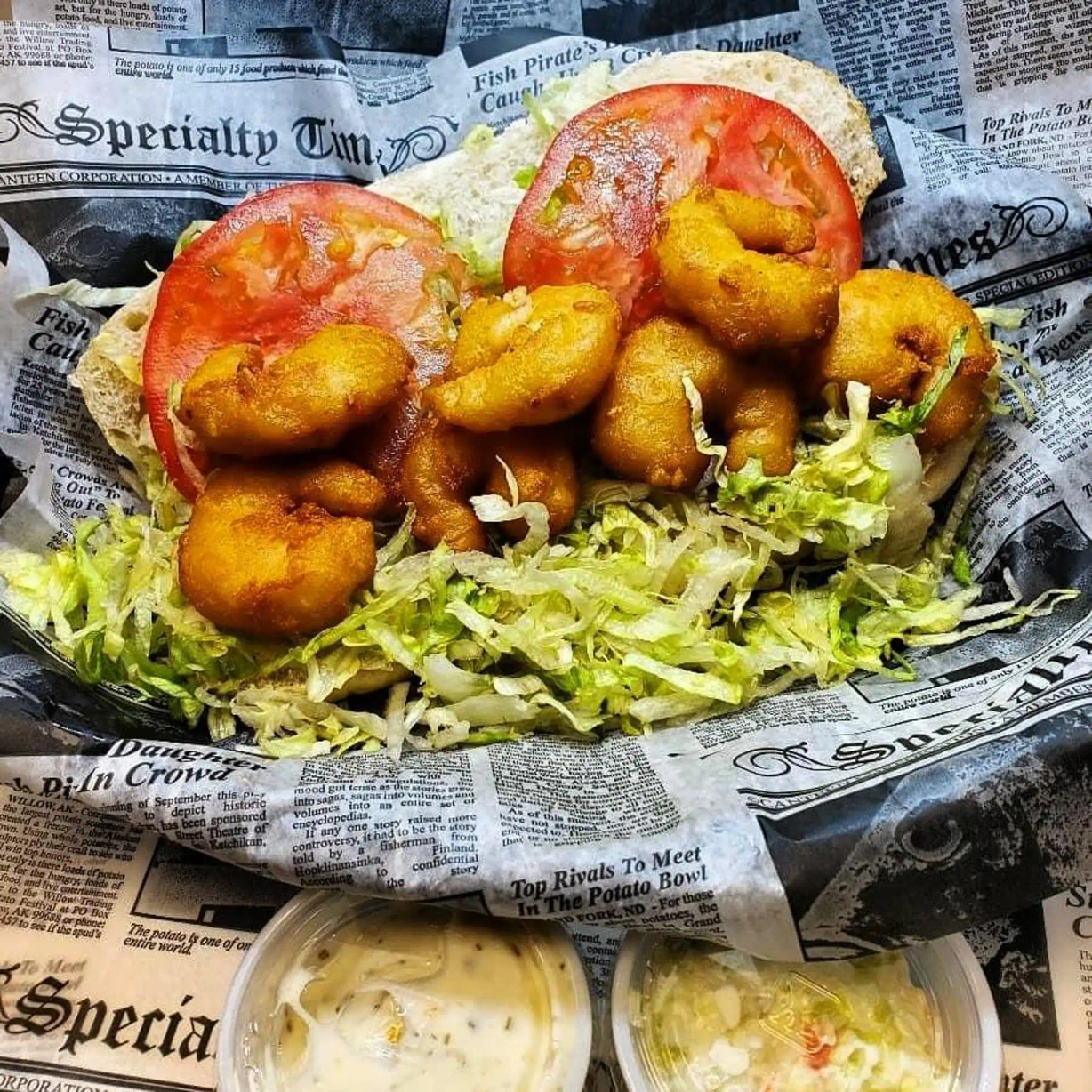 Shrimp Po'Boy at Twin City Deli in Tonawanda, NY 14150 | YourMenu® Online Ordering