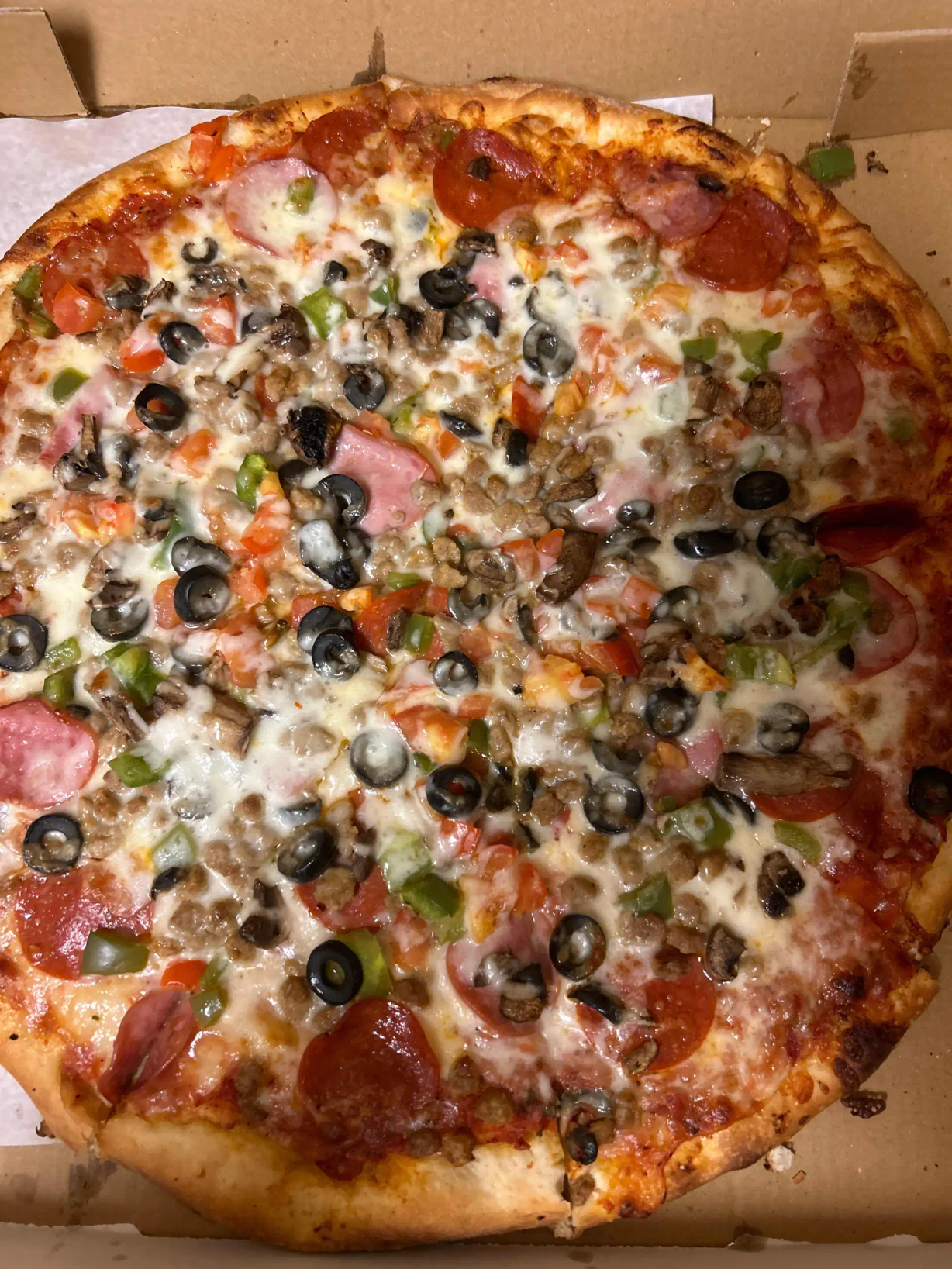 16'' Supreme at Joe's Italian - Hempstea in HEMPSTEAD, TX 77445 | YourMenu® Online Ordering