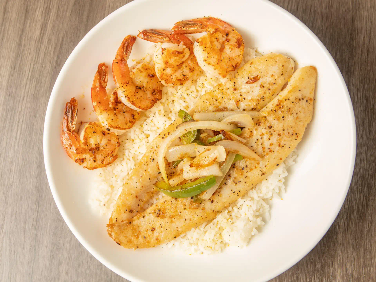 Grilled Fish (2pcs) & Shrimp (5pcs) at B5 Seafood Carryout in Baltimore, MD 21218 | YourMenu® Online Ordering
