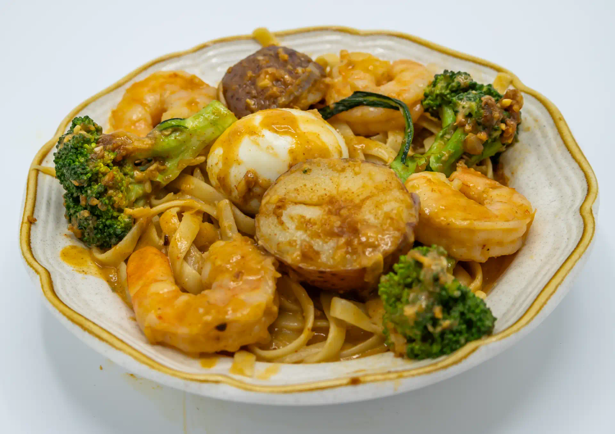 Shrimp Pasta Bowl at B5 Seafood Carryout in Baltimore, MD 21218 | YourMenu® Online Ordering