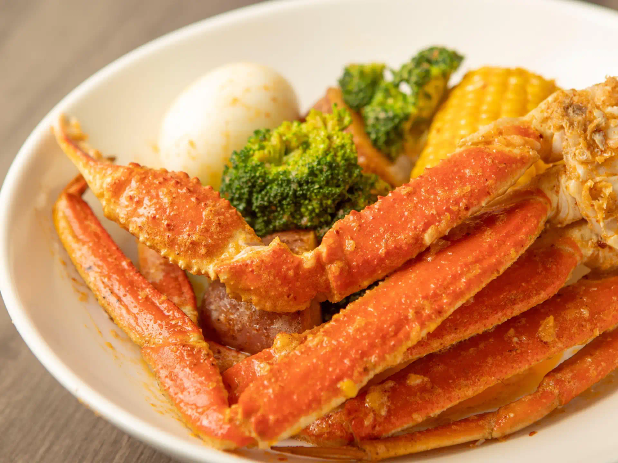 Snow Crab Legs (1 Cluster) at B5 Seafood Carryout in Baltimore, MD 21218 | YourMenu® Online Ordering